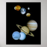 Planetary Montage Poster