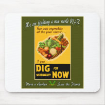 Plant a Garden Save the Planet Mousemats