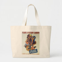 Plant a Victory Garden Canvas Bag