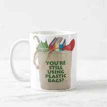 Plastic Bags Coffee Mugs