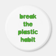 Plastic Fridge Magnet