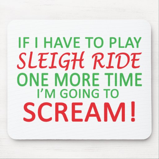 Play Sleigh Ride Mouse Pad