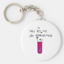 Play with Chemicals Key Chain