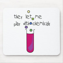 Play with Chemicals Mouse Pad