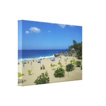 PLAYA ALCIA BEACH SOSUA DOMINICAN REPUBLIC SURF OC CANVAS PRINTS
