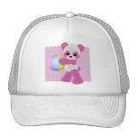 Playful Panda Baby Girl Hat