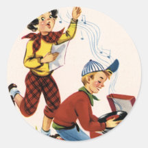 Playing Fifties Records Stickers