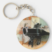 Playing Scales 1898 Keychain