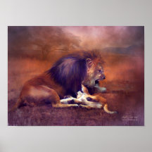 Playing With Dad Art Poster/Print