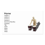 PlayingBongoDrums121210, Name, Address 1, Addre... Business Card Templates