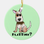 Playtime Cartoon Red Heeler Christmas Ornaments