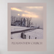 Pleasantview Church Print