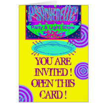 Please open this Card and come to the PARTY !