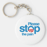 Please stop the pain key chain