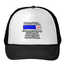 Please Wait...Elementary School Teacher Loading Mesh Hats