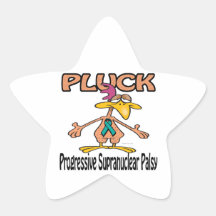 Pluck Progressive Supranuclear Palsy Star Sticker