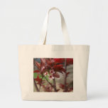 plum blossoms canvas bag