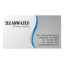 Plumbing - Business Cards