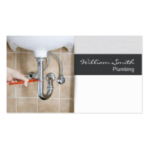 Plumbing Plantillas De Tarjetas De Visita