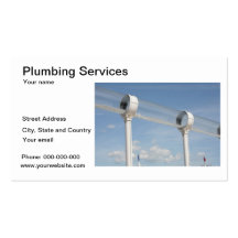 Plumbing Services business card