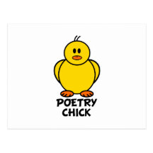 Poetry Chick Post Cards