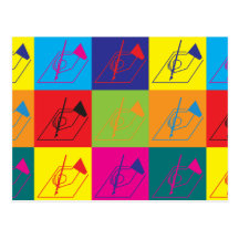 Poetry Pop Art Postcards
