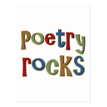Poetry Rocks Postcards