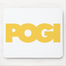 Pogi - Yellow Mouse Mats