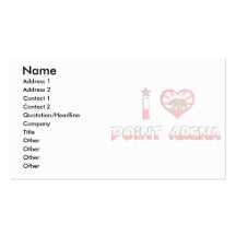 Point Arena, CA Business Card Templates