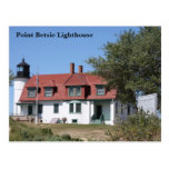 Point Betsie Lighthouse Lake Michigan Postcard