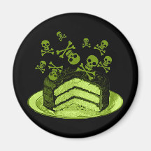 Poison Cake Refrigerator Magnet