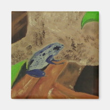 Poison Dart Frog # 1 Fridge Magnets