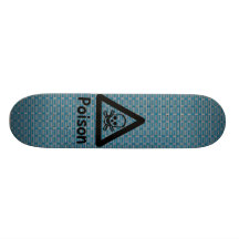 Poison Symbol Skateboard