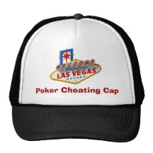 Poker Cheating Cap Mesh Hat