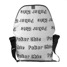 Poker Chic Messenger Bag