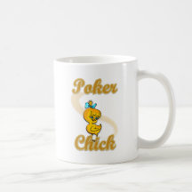 Poker Chick Coffee Mug