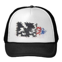 poker chips mesh hat