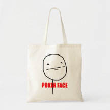 Poker Face - Tote Bag