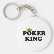 Poker king keychains
