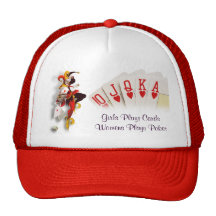Poker Lady Mesh Hat