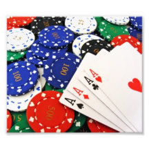 Poker Photographic Print