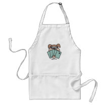 Poker Pup Apron aprons