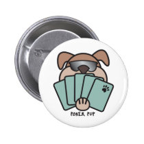 Poker Pup Button buttons