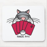 Poker Puss Pad Mousepads