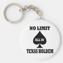 Poker - Texas Holdem Keychains