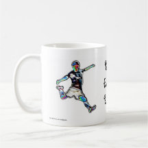 Poland football soccer rocks flag mug