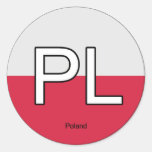 Poland Polska Euro Sticker