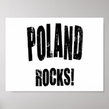 Poland Rocks! Posters