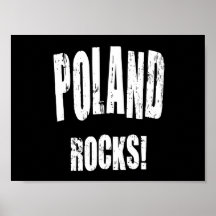 Poland Rocks! Posters