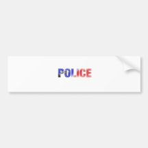 Police 2 bumper sticker